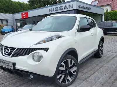 Gebraucht Nissan Juke N-TEC 117 PS (86 kW) 2014 Weiß SUV