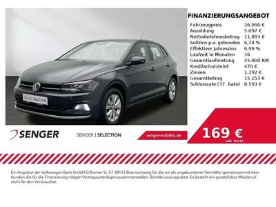 gebraucht VW Polo PoloHighline 1.6 TDI App-Connect Navi AHK Sitz.