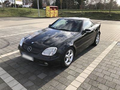 gebraucht Mercedes SLK320 V6 Designo Leder Orange