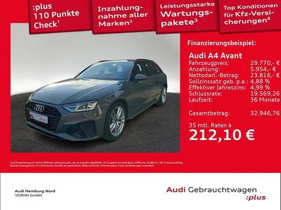 Gebraucht Audi A4 S-Line 150 PS (110 kW) 2023 Grau Kombi