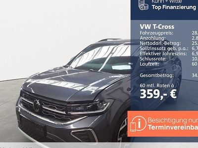 Usata VW T-Cross R-line 150 CV (110 kW) 2025 Grigio SUV