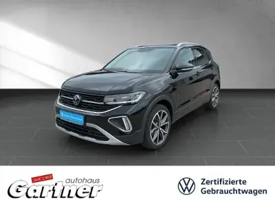 Gebraucht VW T-Cross Style 116 PS (85 kW) 2024 Schwarz (deep black perleffekt) SUV