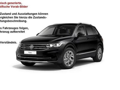 Deep black perleffekt Gebraucht 2021 VW Tiguan Elegance SUV | 29.860 € (Etwas zu teuer)
