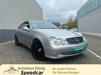 Gebraucht Mercedes CLK200 163 PS (119 kW) 2004 Silber Coupé