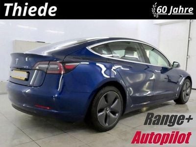 Blau metallic Gebraucht 2020 Tesla Model 3 Standard Range Plus Limousine | 21.550 € (Guter Preis)