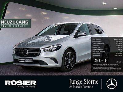 Gebraucht Mercedes B250e Advanced Plus 163 PS (119 kW) 2023 Silber / iridiumsilber Van / Kleinbus
