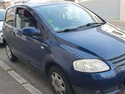 Gebraucht VW Fox 75 PS (55 kW) 2006 Blau Kleinwagen