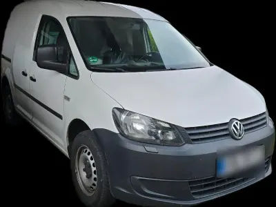 Gebraucht VW Caddy 102 PS (75 kW) 2013 Weiß Van / Kleinbus