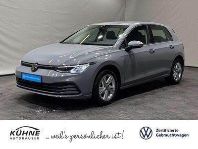 Grau Gebraucht 2022 VW Golf Life Limousine | 21.750 € (Fairer Preis)