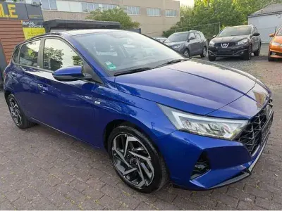 Brugt Hyundai i20 Intro Edition 101 HK (74 kW) 2021 Blå Hatchback