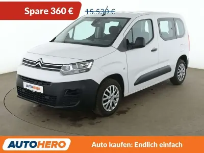 Gebraucht Citroën Berlingo PureTech 110 PS (80 kW) 2022 Weiß Van / Kleinbus