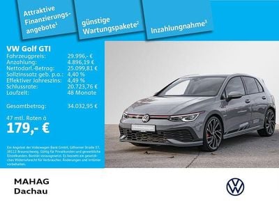 Grau Gebraucht 2022 VW Golf GTI Clubsport Limousine | 29.996 € (Superpreis)