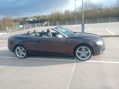 Second-hand Audi A5 Cabriolet S-Line 211 CP (155 kW) 2009 Maro Cabrio