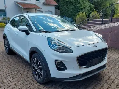 Gebraucht Ford Puma Titanium 125 PS (91 kW) 2020 Weiß SUV