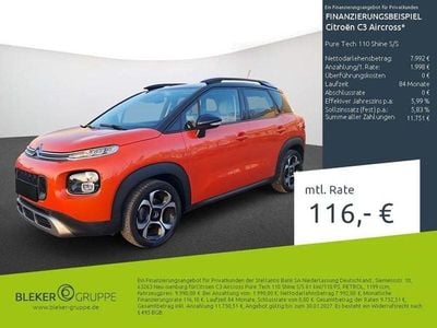 Orange Gebraucht 2017 Citroën C3 Aircross PureTech SUV | 9.990 € (Fairer Preis)