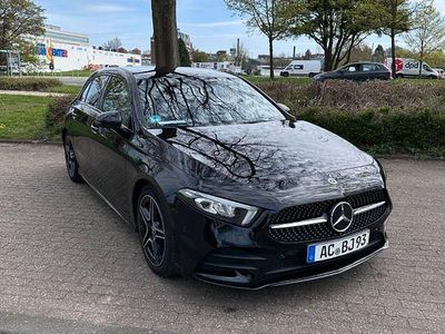 Usata Mercedes A180 AMG line 136 CV (100 kW) 2022 Nero Berlina