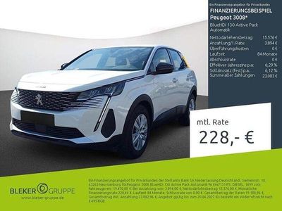 Usata Peugeot 3008 Active 131 CV (96 kW) 2023 Bianco SUV