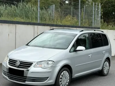 Gebraucht VW Touran 102 PS (75 kW) 2008 Silber Van / Kleinbus