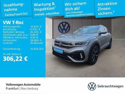 Pyrit silber metallic (metallic) Gebraucht 2022 VW T-Roc R SUV | 32.650 € (Fairer Preis)