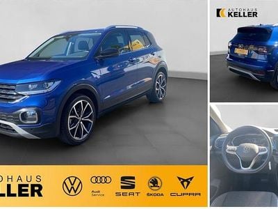 Gebraucht VW T-Cross Style 110 PS (80 kW) 2021 Reef blue metallic SUV