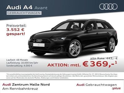 Usata Audi A4 Advanced Plus 204 CV (150 kW) 2024 Nero Station wagon