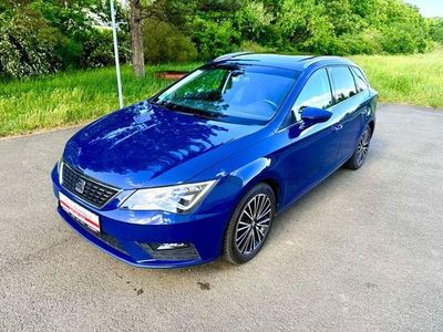 Usata Seat Leon ST XCELLENCE 184 CV (135 kW) 2017 Blu Station wagon