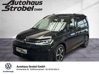 Neu VW Caddy Goal 122 PS (89 kW) 2025 Schwarz Van / Kleinbus