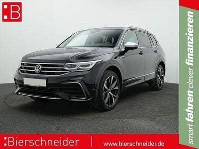 Schwarz Gebraucht 2024 VW Tiguan Allspace R-line SUV | 41.950 € (Fairer Preis)