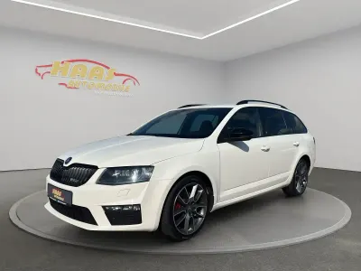 Gebraucht Skoda Octavia RS 184 PS (135 kW) 2016 Weiß Kombi