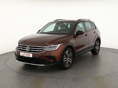 Ginger brown metallic (metallic) Gebraucht 2022 VW Tiguan Sport SUV | 33.950 € (Etwas zu teuer)