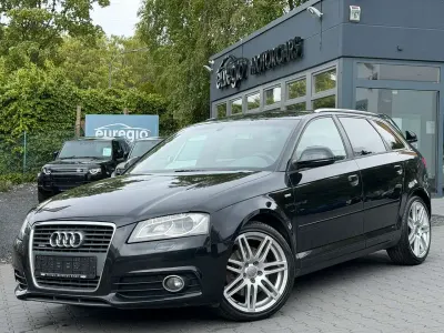 Brugt Audi A3 Sportback Ambition 170 HK (125 kW) 2009 Sort Hatchback
