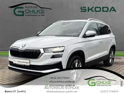 Gebraucht Skoda Karoq Selection 150 PS (110 kW) 2024 Moonweiß SUV