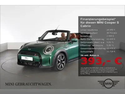 Gebraucht Mini Cooper S Cabriolet Classic 178 PS (130 kW) 2023 Gruen Cabrio