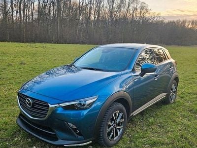 Second-hand Mazda CX-3 Sports-Line 121 CP (88 kW) 2019 Albastru SUV