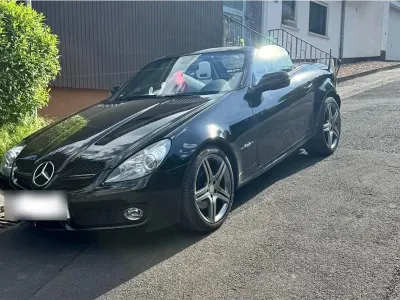 Gebraucht Mercedes SLK200 2LOOK Edition 184 PS (135 kW) 2011 Schwarz Cabrio