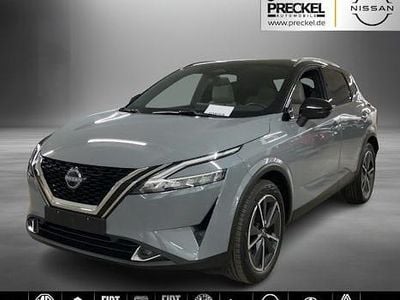 Gebraucht Nissan Qashqai Tekna 140 PS (102 kW) 2022 Ceramic grey/black m (metallic) SUV