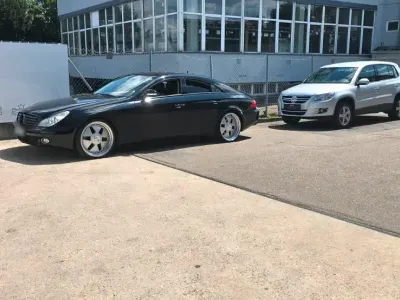 Gebraucht Mercedes CLS500 388 PS (285 kW) 2007 Schwarz Coupé