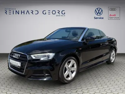 Gebraucht Audi A3 Cabriolet S-Line 150 PS (110 kW) 2017 Schwarz Cabrio