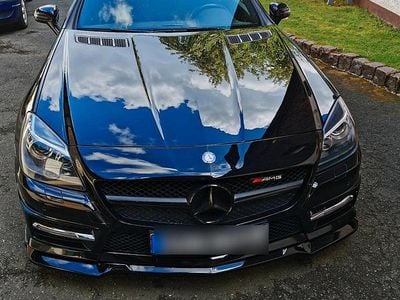 Gebraucht Mercedes SLK250 205 PS (150 kW) 2012 Schwarz Cabrio