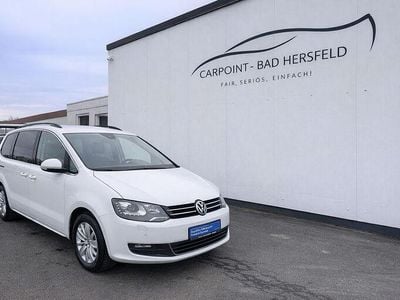 Gebraucht VW Sharan Comfortline 150 PS (110 kW) 2015 Pure white Van / Kleinbus
