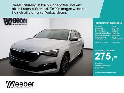 Gebraucht Skoda Scala Tour 110 PS (80 kW) 2022 Moonweiss (metallic) Kleinwagen