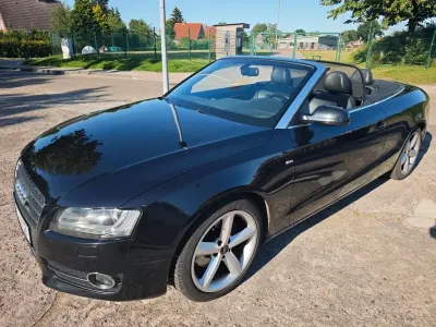 Gebraucht Audi A5 Cabriolet 190 PS (139 kW) 2011 Schwarz Cabrio