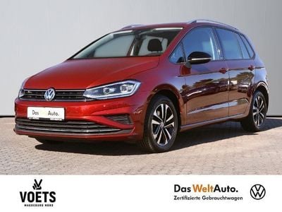 Gebraucht VW Golf Sportsvan IQ Drive 150 PS (110 kW) 2019 Rot Van / Kleinbus