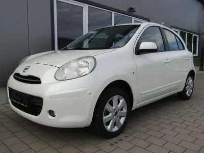 Gebraucht Nissan Micra Acenta 80 PS (58 kW) 2012 White pearl (m) Kleinwagen