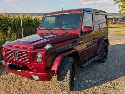 Brugt Mercedes G500 Exclusive 296 HK (217 kW) 2001 Rød SUV