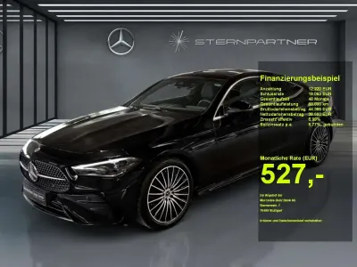 Brugt Mercedes CLE200 AMG 204 HK (150 kW) 2025 Sort Coupe