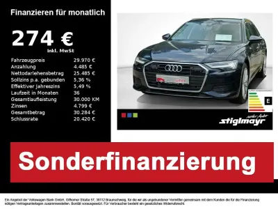Gebraucht Audi A6 Premium 204 PS (150 kW) 2023 Firmamentblau metallic Kombi