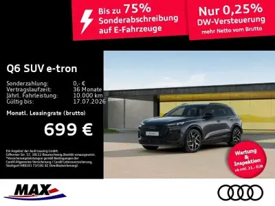 Neu Audi Q6 e-tron Sport 225 kW (306 PS) 2026 Grau SUV