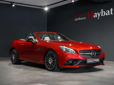 Gebraucht Mercedes SLC300 AMG 245 PS (180 kW) 2016 Hyazinth rot Cabrio