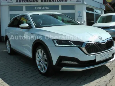 Gebraucht Skoda Octavia Scout 4x4 150 PS (110 kW) 2021 Weiß Kombi